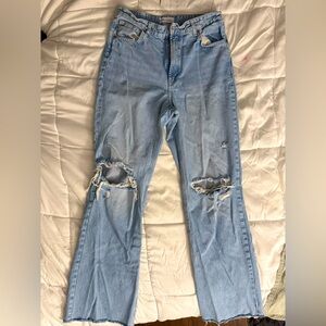 Zara High-Rise Mom Jeans